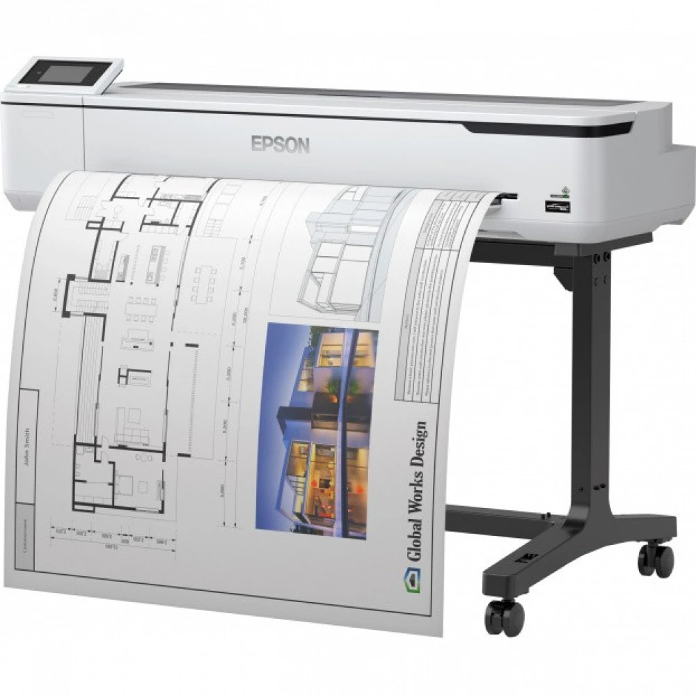 Плоттер Epson SureColor SC-T5100 C11CF12301A0 Цветной, Струйная, A0+ (36 дюймов) (914), 36"