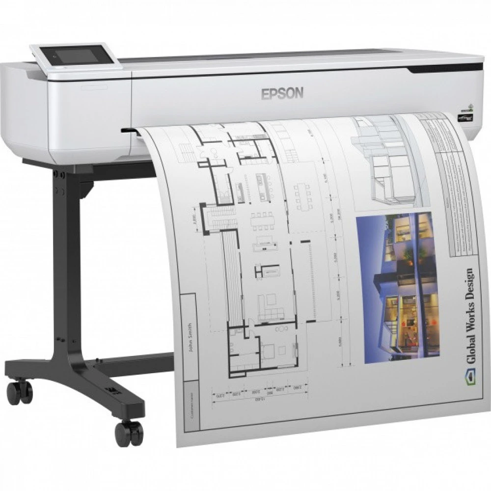 Плоттер Epson SureColor SC-T5100 C11CF12301A0 Цветной, Струйная, A0+ (36 дюймов) (914), 36"