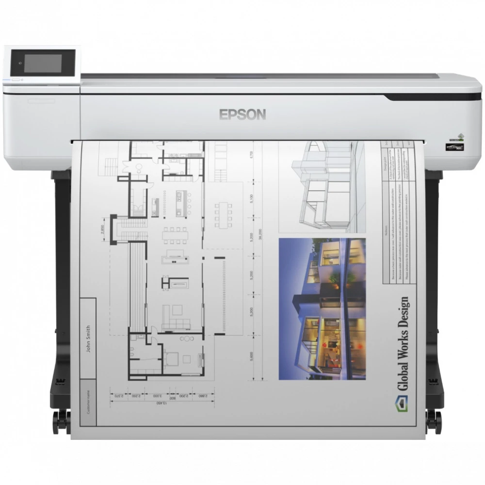 Плоттер Epson SureColor SC-T5100 C11CF12301A0 Цветной, Струйная, A0+ (36 дюймов) (914), 36"