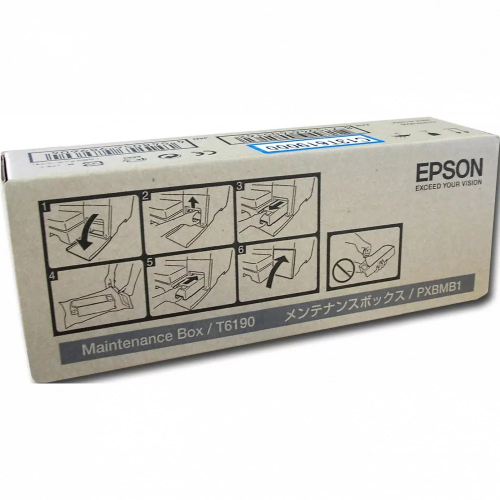 Опция для печатной техники Epson Емкость для отработанных чернил T6190 (maintenance) для B300/B-310N/B-510DN C13T619000 Емкость для отработанных чернил