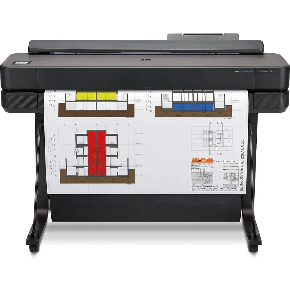 Плоттер HP Europe DesignJet T650 24 5HB08D Цветной, Струйная, A1+ (24 дюйма) (610), 24"