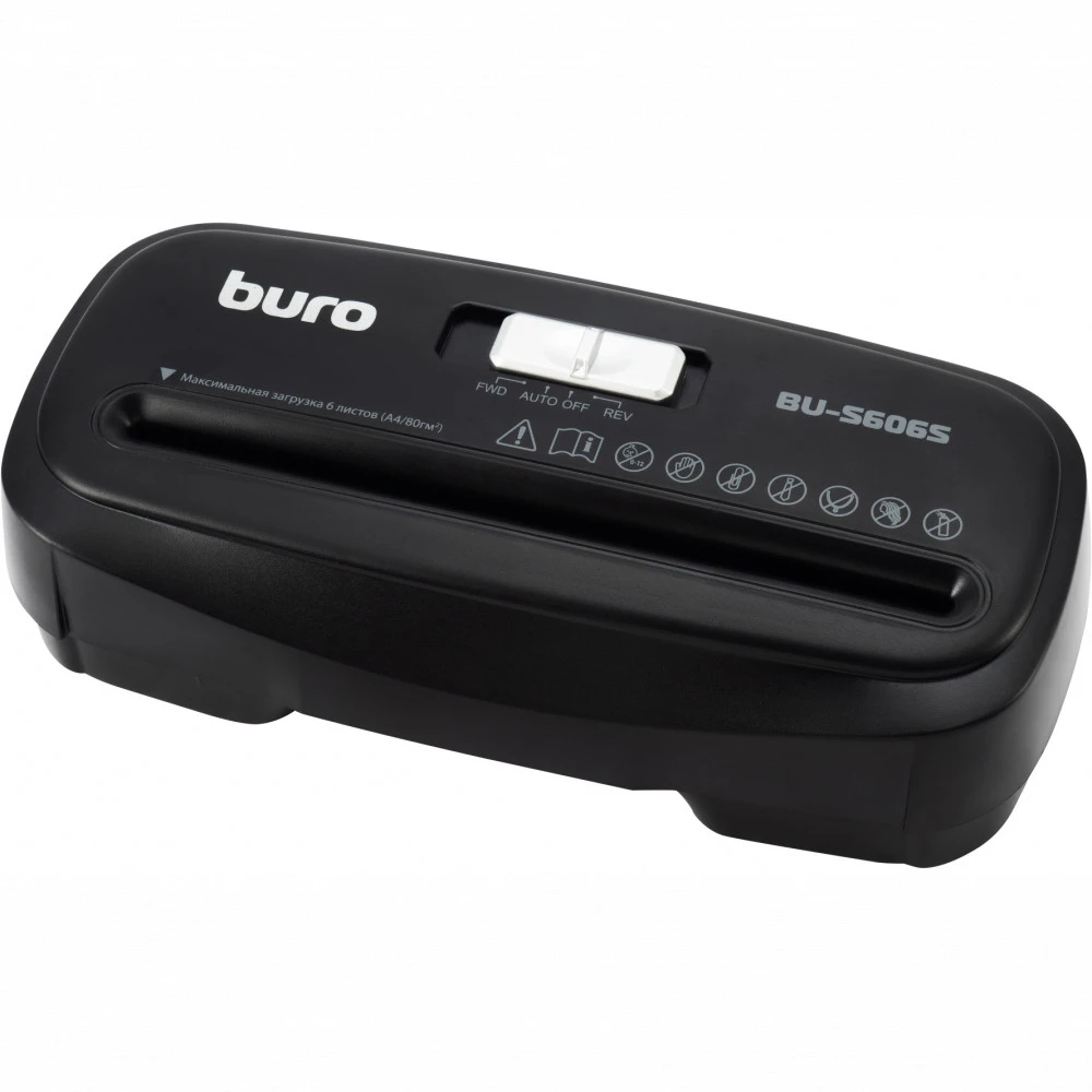 Шредер Buro BU-S606S P2  (полосы ≤ 6)