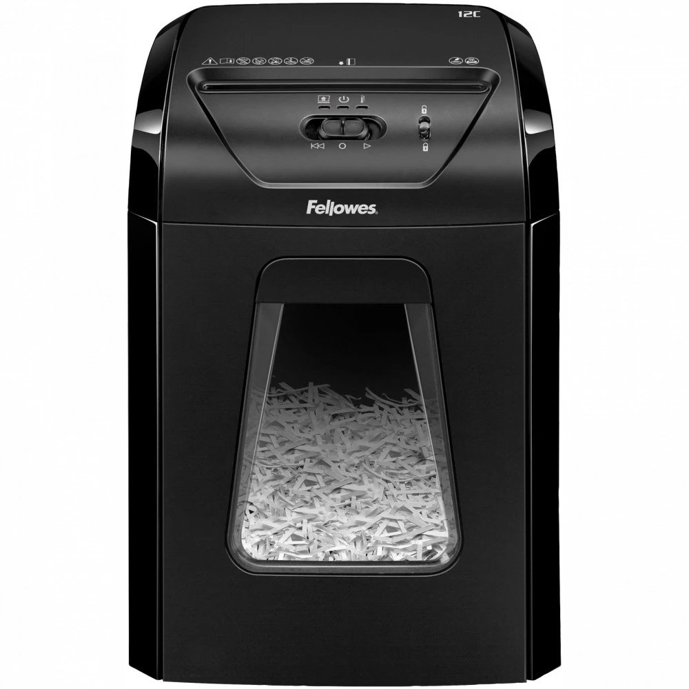 Шредер Fellowes PowerShred 12C CRC71201 P4 (частицы 4×40)