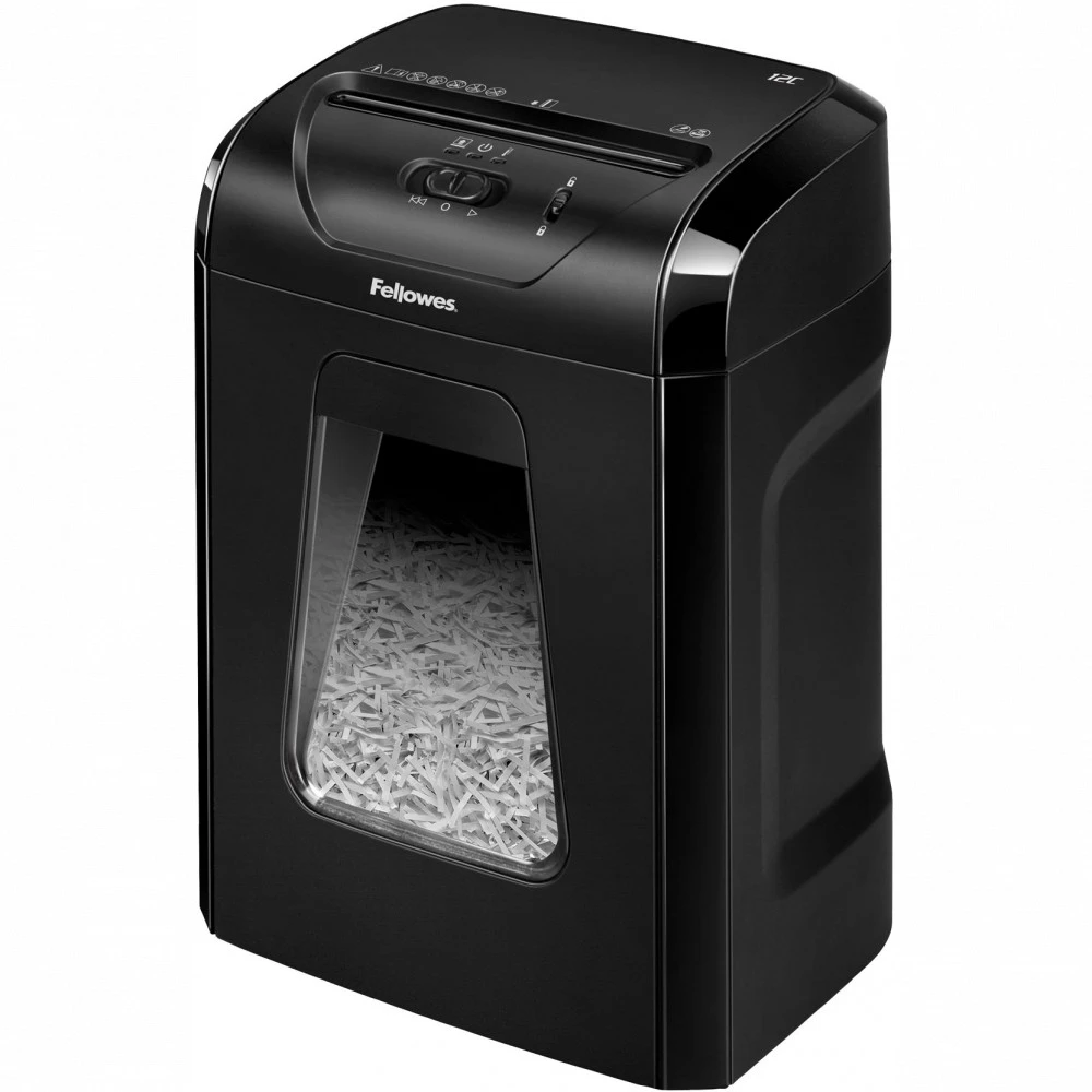 Шредер Fellowes PowerShred 12C CRC71201 P4 (частицы 4×40)