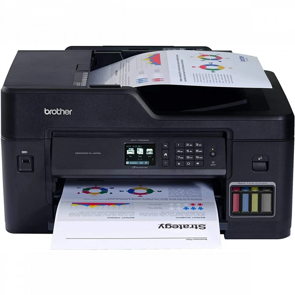 МФУ Brother MFC-T4500DW MFCT4500DW А3, Струйный, Цветная