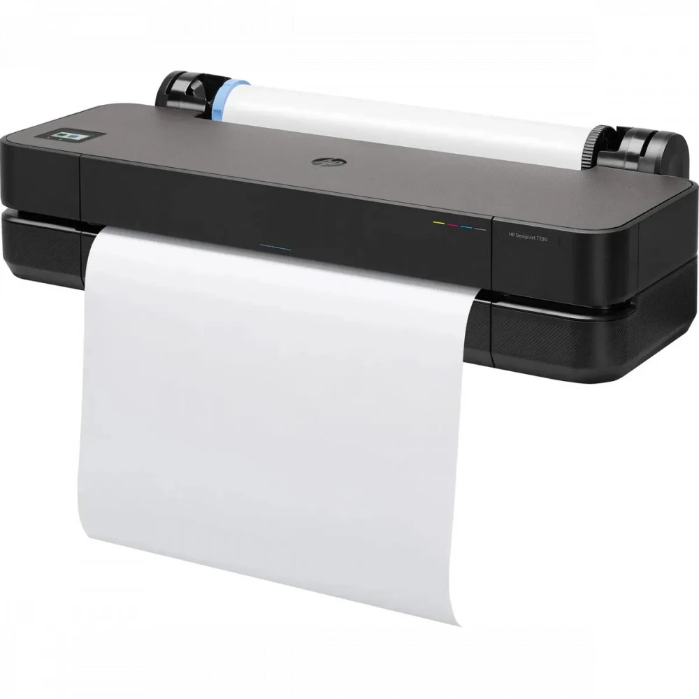 Плоттер HP Designjet T230 5HB07A/5HB07D Цветной, Струйная, A1+ (24 дюйма) (610), 24"