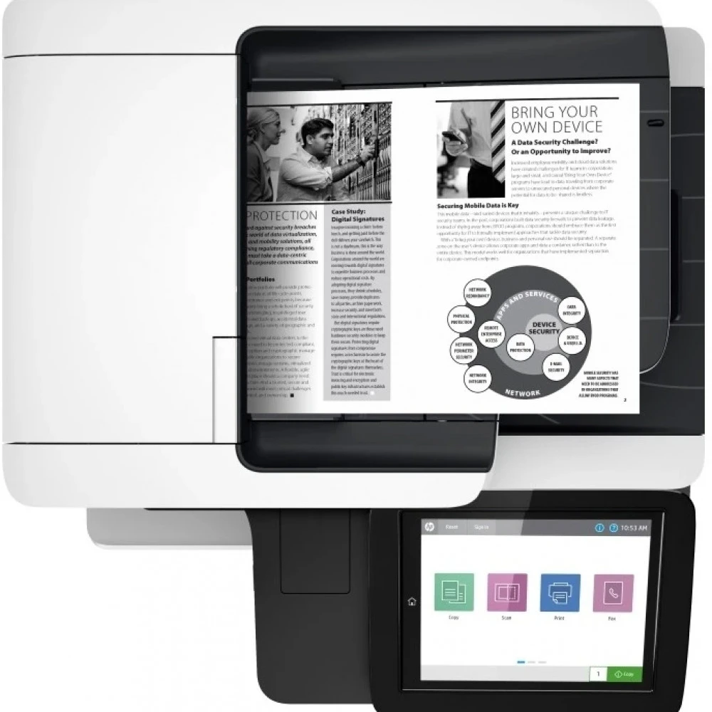 МФУ HP LaserJet Enterprise M528dn 1PV64A#B19 А4, Лазерный, Монохромная