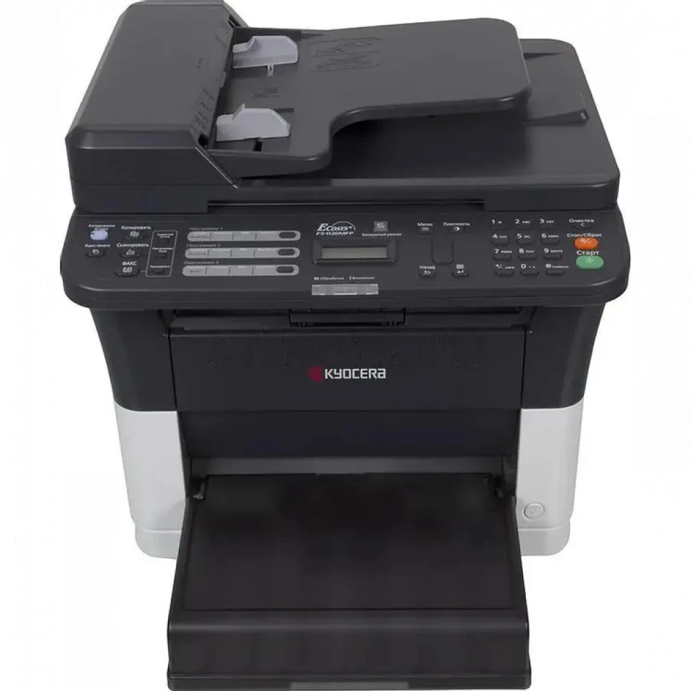 МФУ Kyocera FS-1125MFP черно-белая печать 1102M73NX2/DZ2/RU0/RUV/RU2 А4, Лазерный, Монохромная