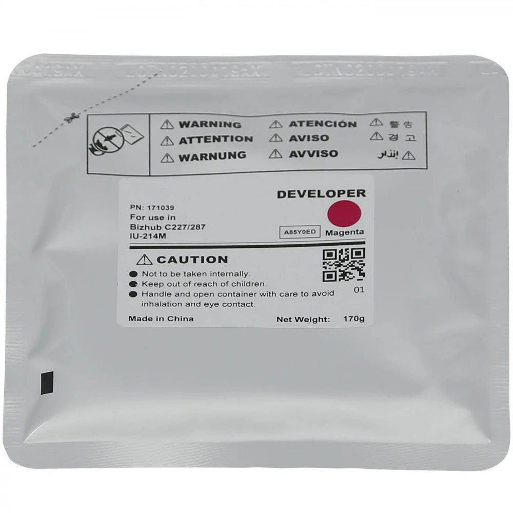 Опция для печатной техники CET Девелопер IU-214M для Bizhub C227/C287 Magenta CET171039 Девелопер