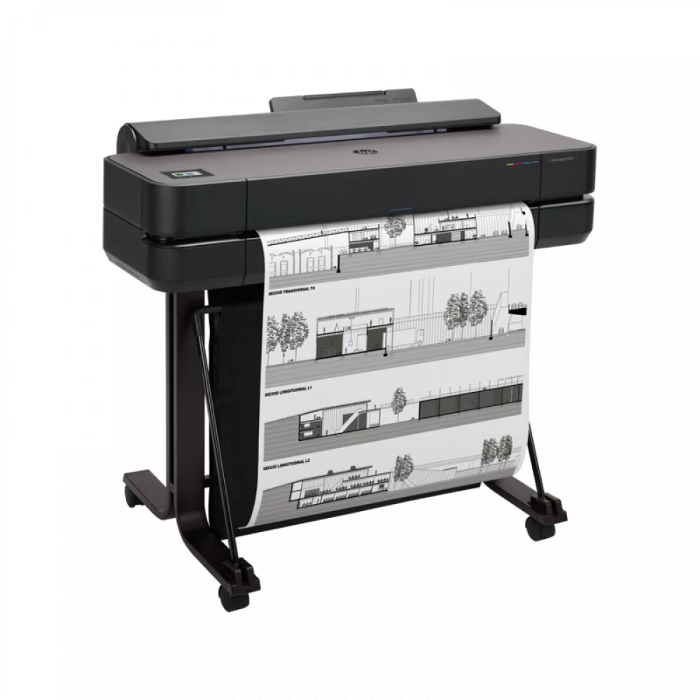 Плоттер HP DJ T650 5HB08A Цветной, Струйная, A1+ (24 дюйма) (610), 24"