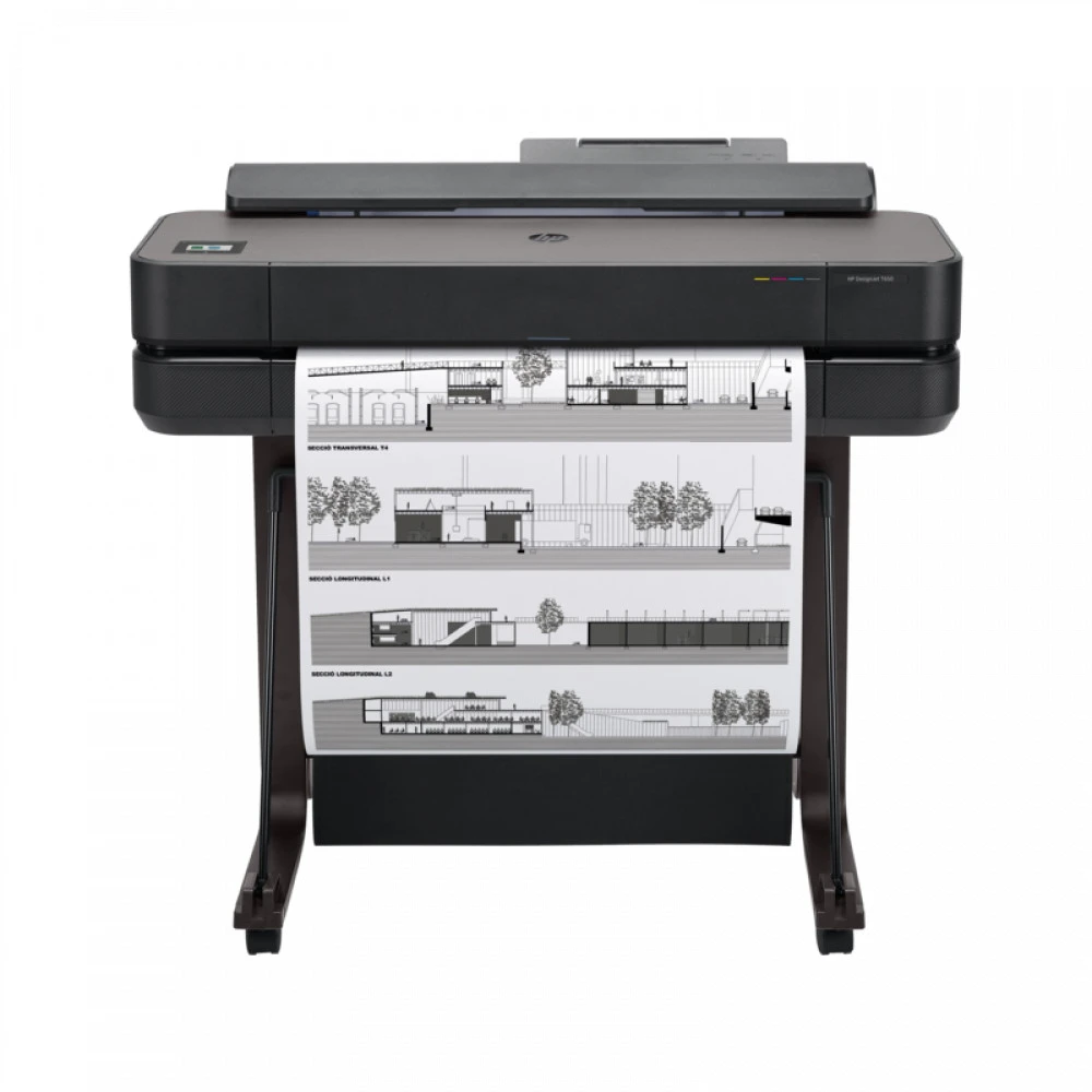 Плоттер HP DJ T650 5HB08A Цветной, Струйная, A1+ (24 дюйма) (610), 24"