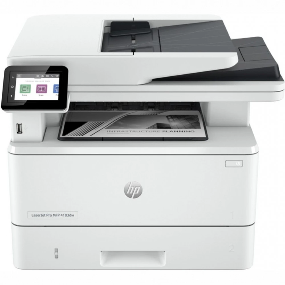 МФУ HP LaserJet Pro 4103dw 2Z627A#B19 А4, Лазерный, Монохромная