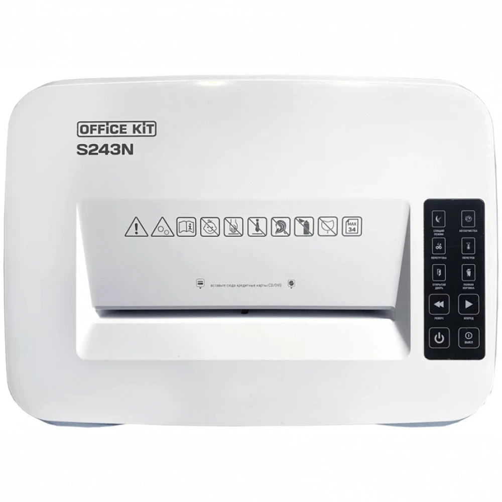 Шредер Office Kit S243N OK3938S243N P4 (частицы 3.9×38)