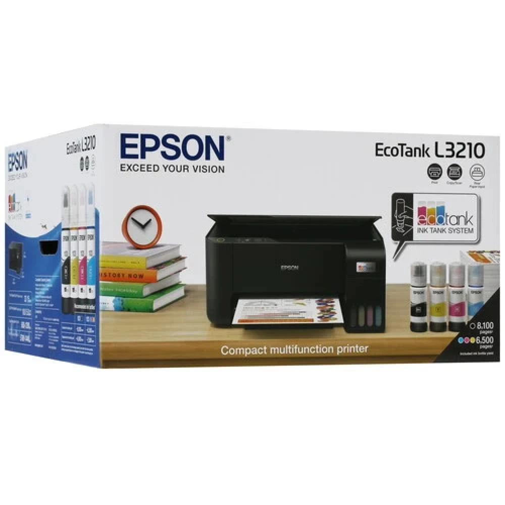 МФУ Epson L3210 C11CJ68401/C11CJ68403/C11CJ68405 А4, Струйный, Цветная