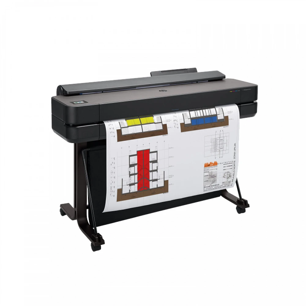 Плоттер HP DesignJet T650 36" 5HB10D Цветной, Струйная, A0+ (36 дюймов) (914), 36"
