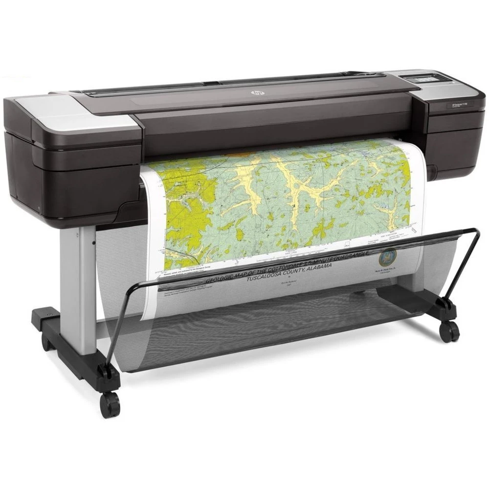 Плоттер HP DesignJet T1700 44-in PostScript 1VD87A Цветной, Струйная, A0+ (44 дюйма) (1118), 44"