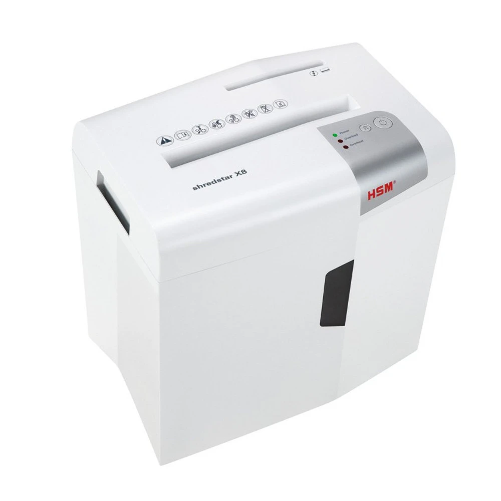Шредер HSM Shredstar X8 WHITE 1044121 P4 (частицы 4×38)