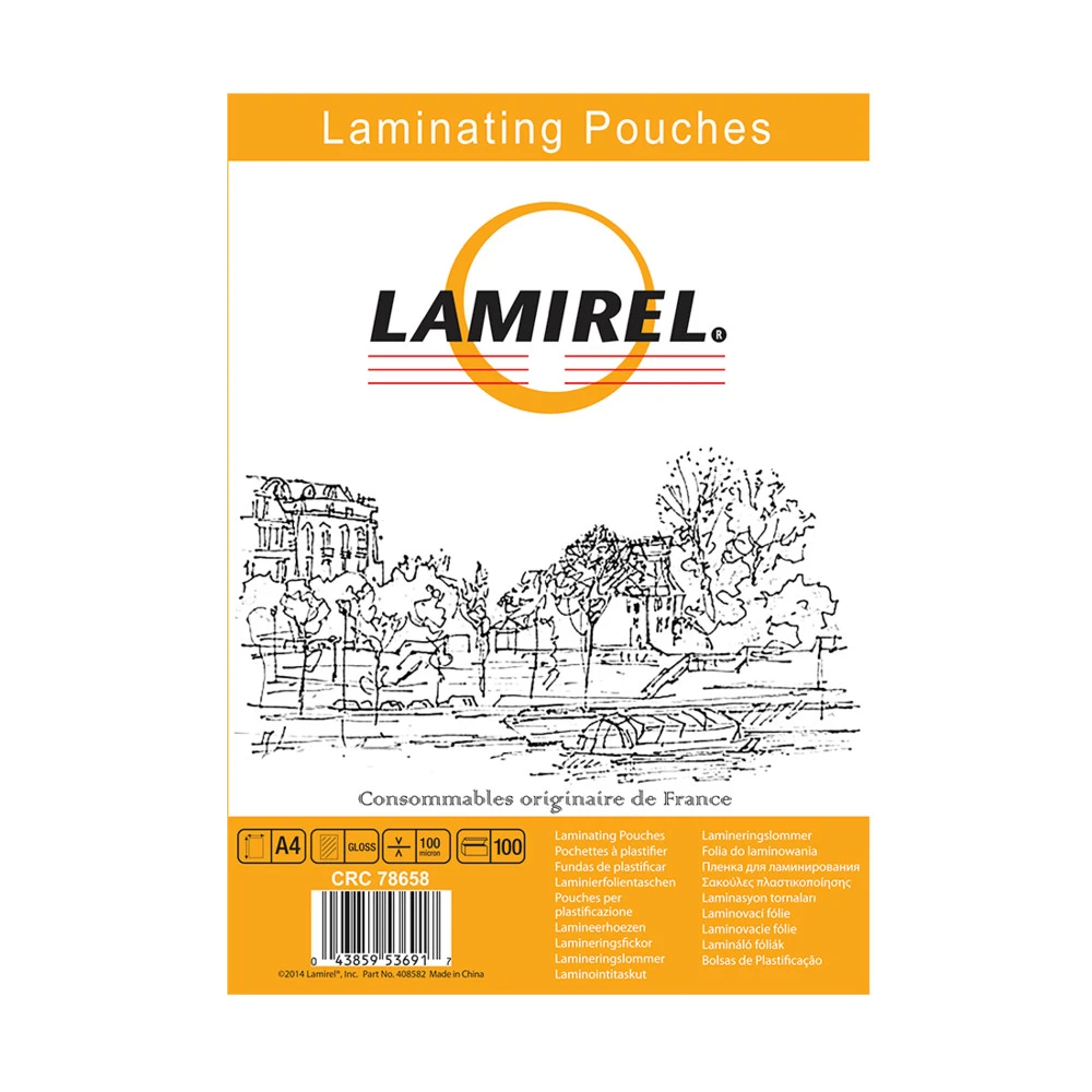 Lamirel Пленка для ламинирования LA-78658 А4