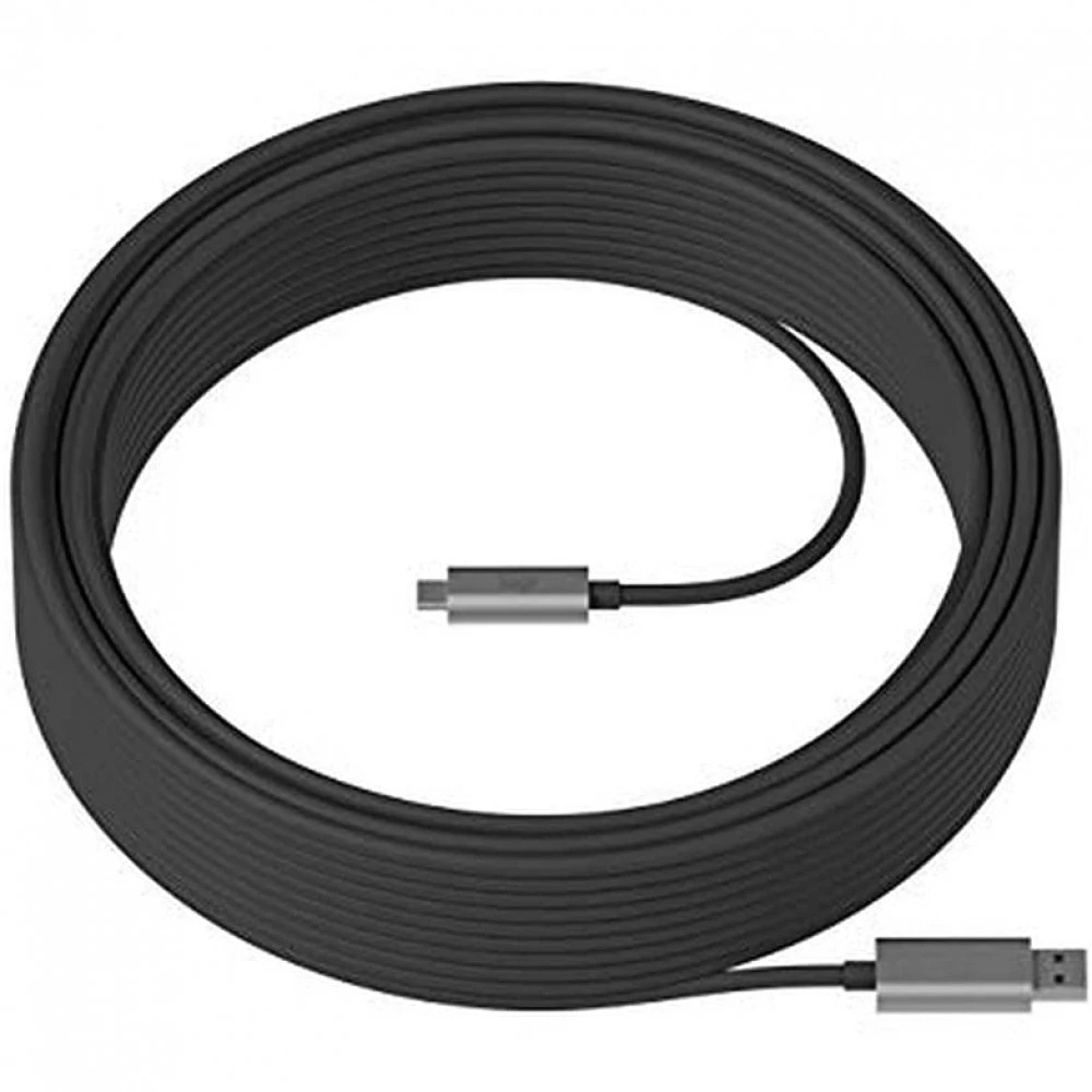 Опция для конференц-оборудования Logitech Кабель Strong (10 м.) USB Type-A - USB Type-C 939-001799