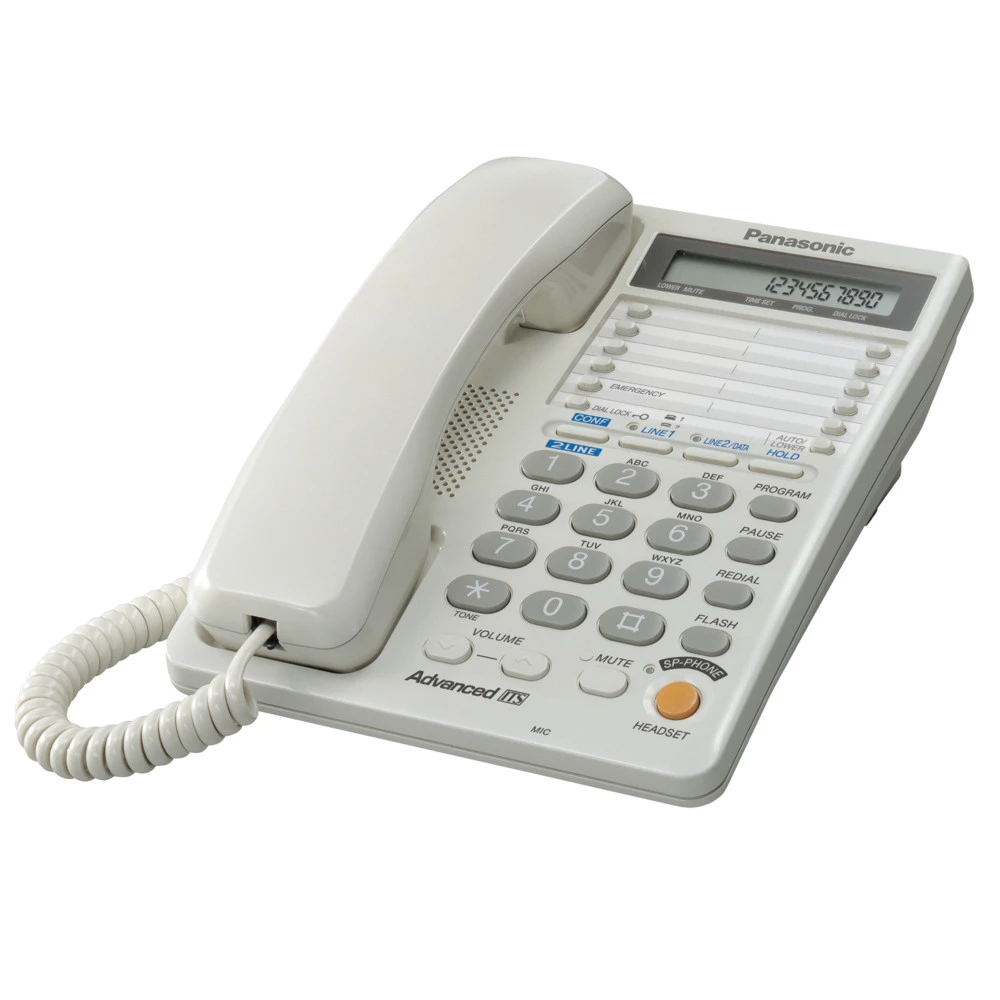 Аналоговый телефон Panasonic KX-TS2368RU White KX-TS2368RUW