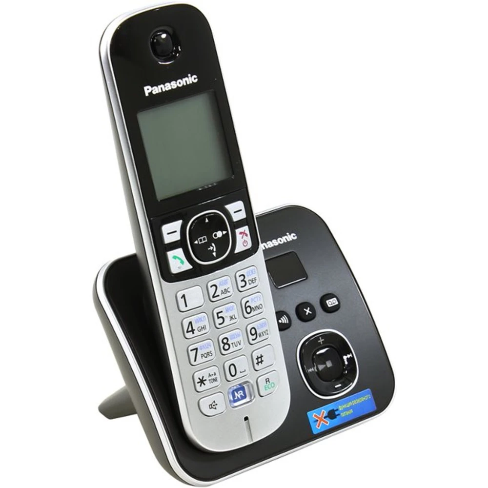 Аналоговый телефон Panasonic KX-TG6821RUB