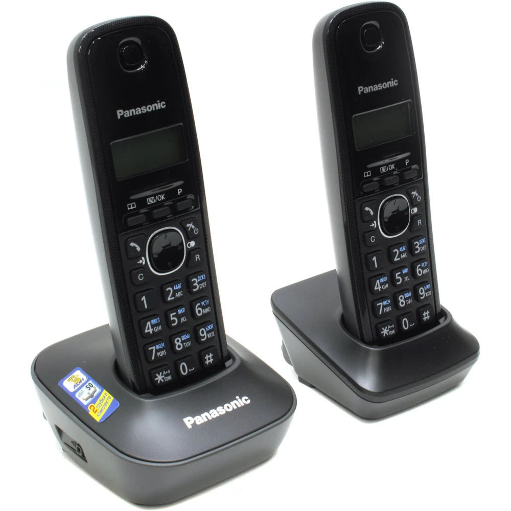 Аналоговый телефон Panasonic KX-TG1612RUH