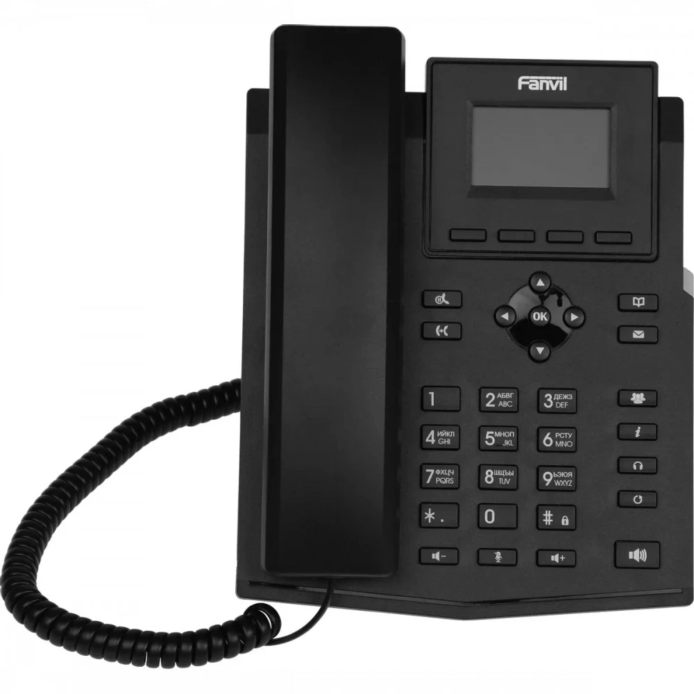 IP Телефон Fanvil X301 черный