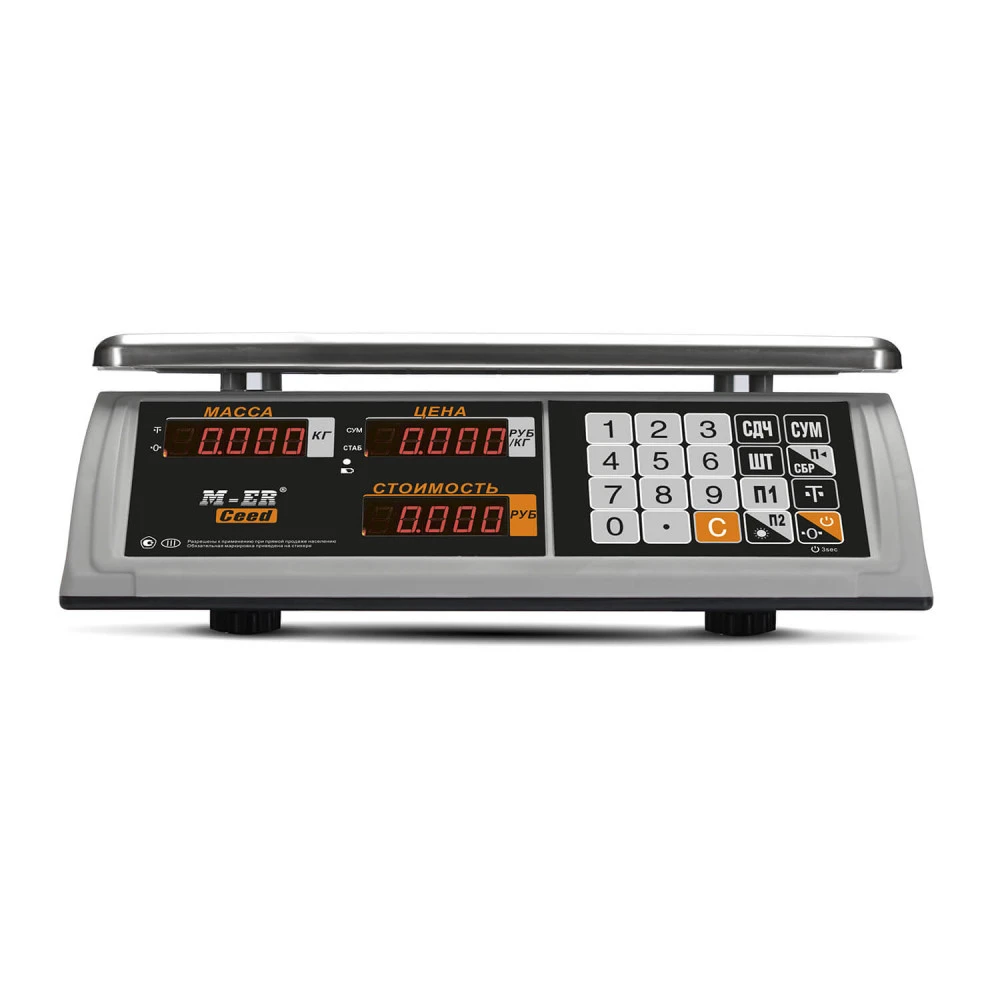 Торговые весы Mertech M-ER 327 AC-32.5 "Ceed" M-ER3023