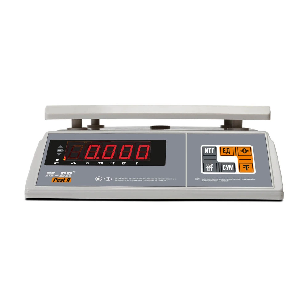 Торговые весы Mertech M-ER 326 FU-6.01 M-ER3702