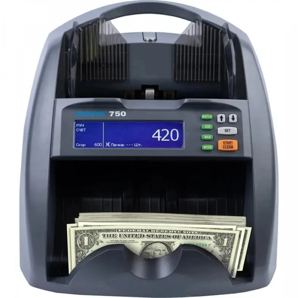 Счетчик банкнот Dors 750 RUS3 SYS-052632