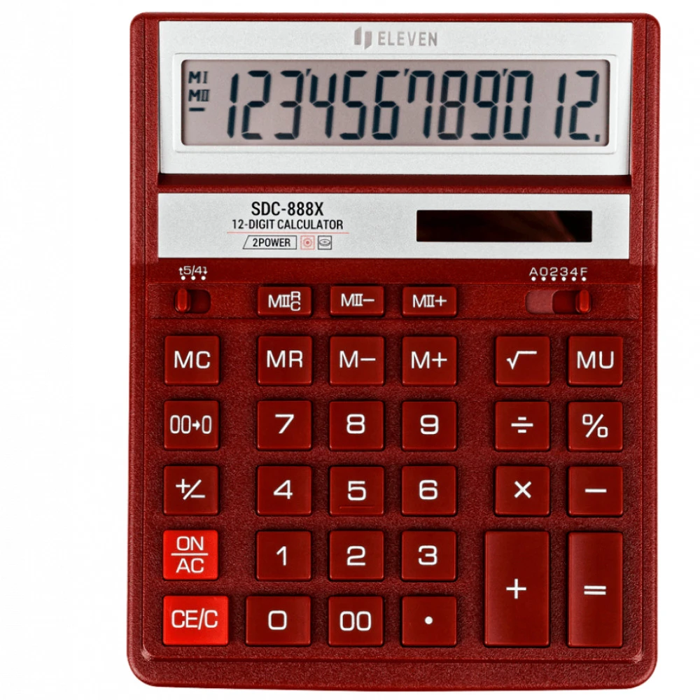 Калькулятор Eleven SDC-888X-RD