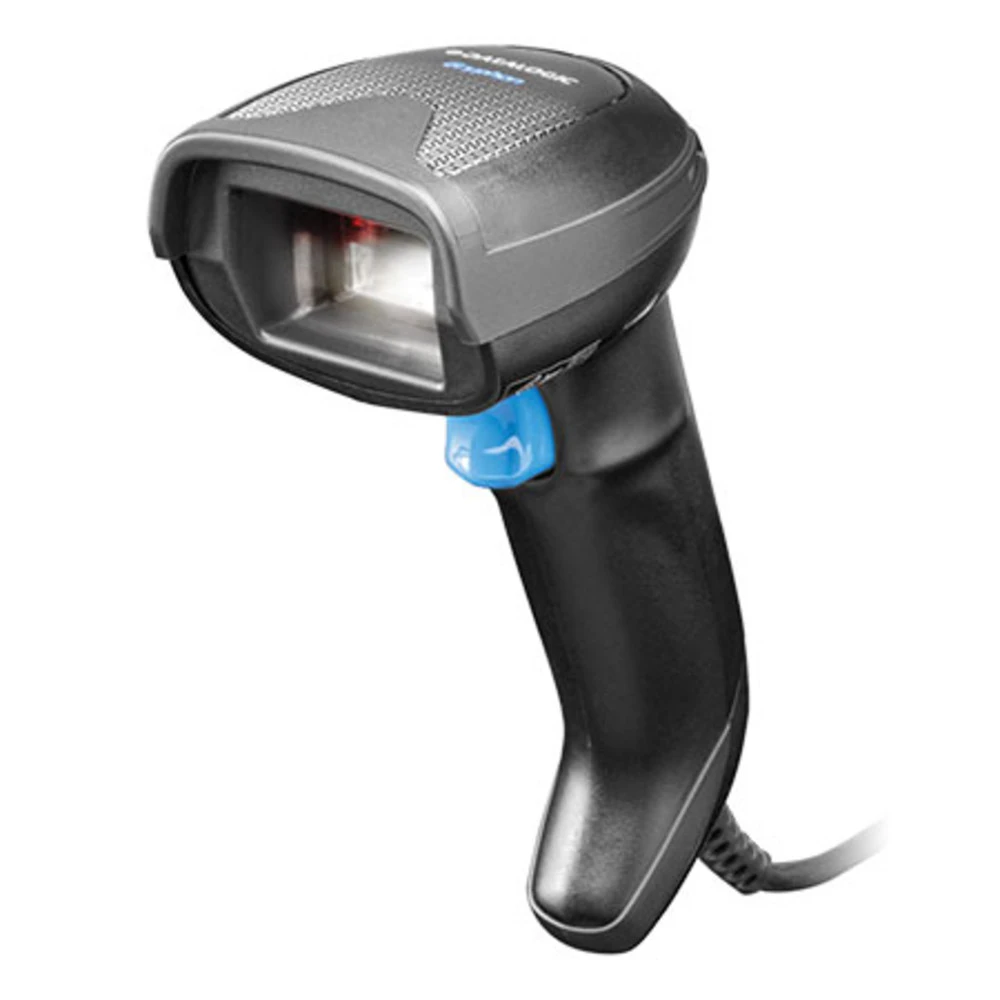 Сканер штрихкода Datalogic Gryphon I GD4520 GD4520-BKK1S Ручной проводной, 2D, USB, Черный, С подставкой
