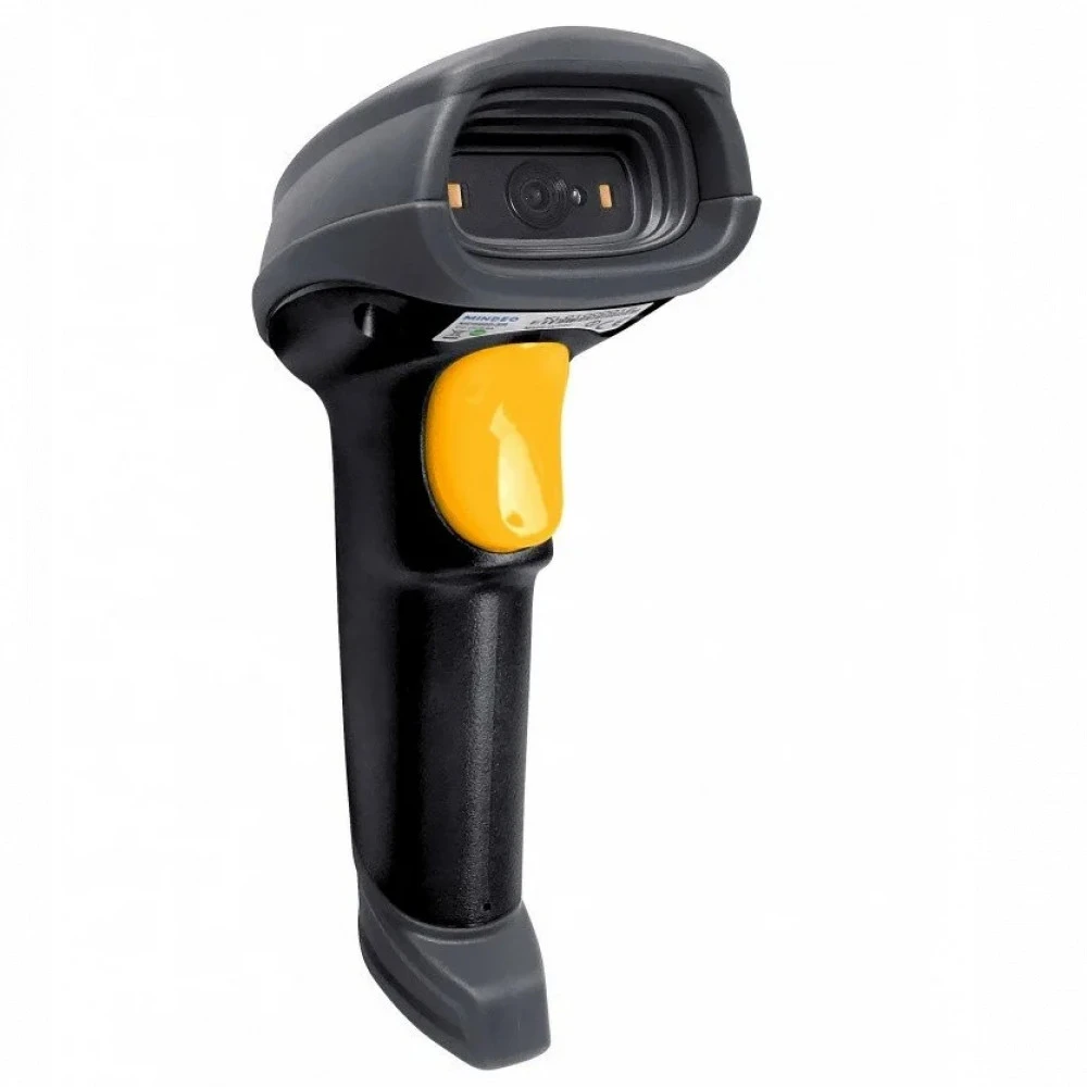 Сканер штрихкода Mindeo MD6600-SR Ручной проводной, 2D, USB, Черный, С подставкой
