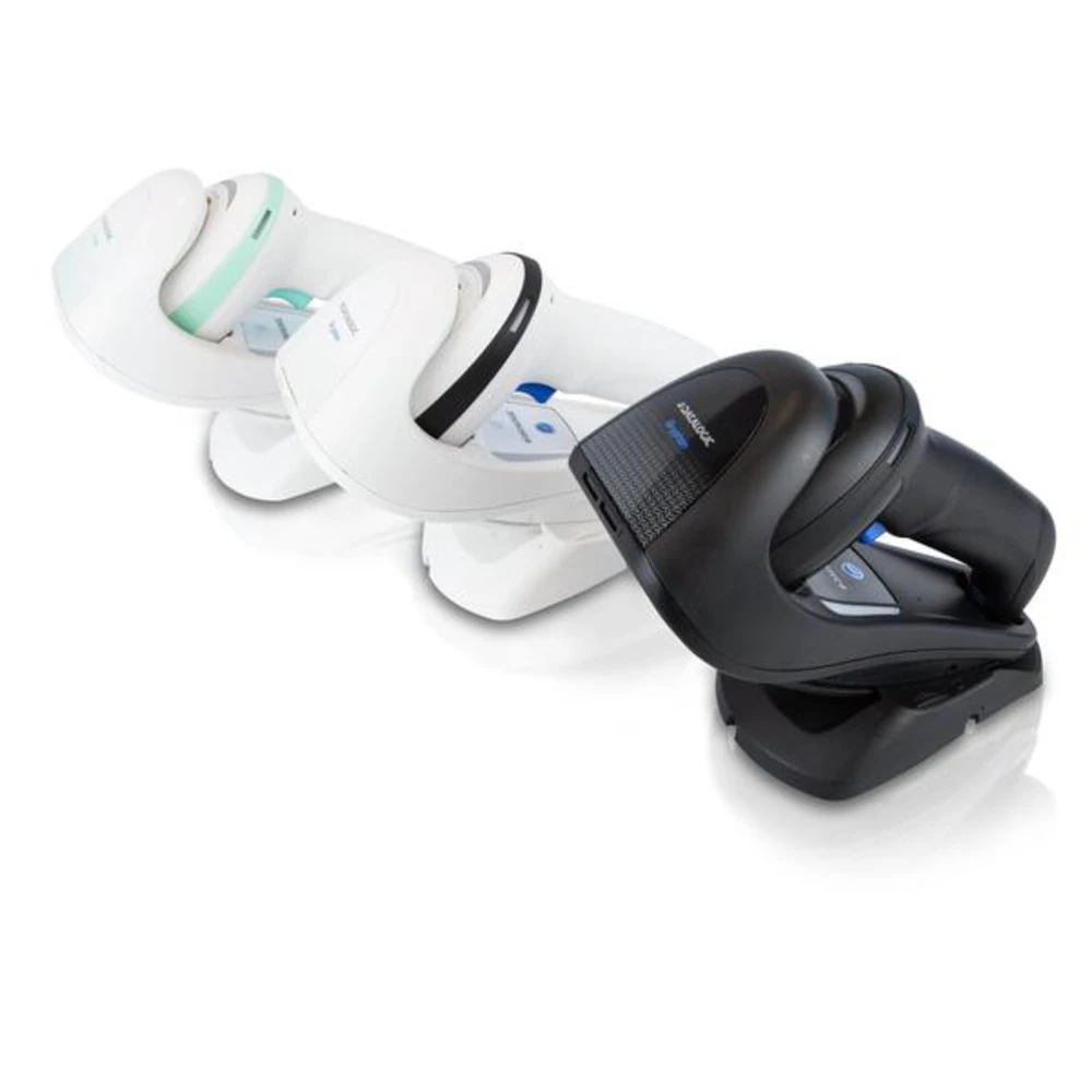 Сканер штрихкода Datalogic D4590 GD4590-WHK10S-CB01 Ручной проводной, 2D, USB, Com (RS232), Белый, С подставкой