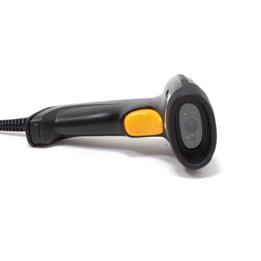 Сканер штрихкода Newland HR32 Marlin II HR3280-SF Ручной проводной, 2D, USB, Черный, С подставкой