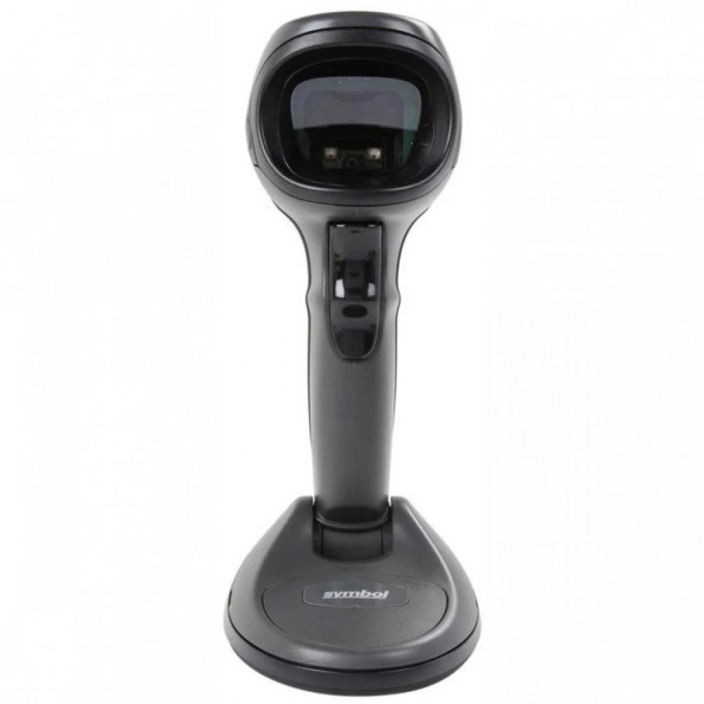 Сканер штрихкода Zebra DS9908-SR DS9908-SR4U230RAZE Ручной проводной, 2D, USB, Черный, С подставкой