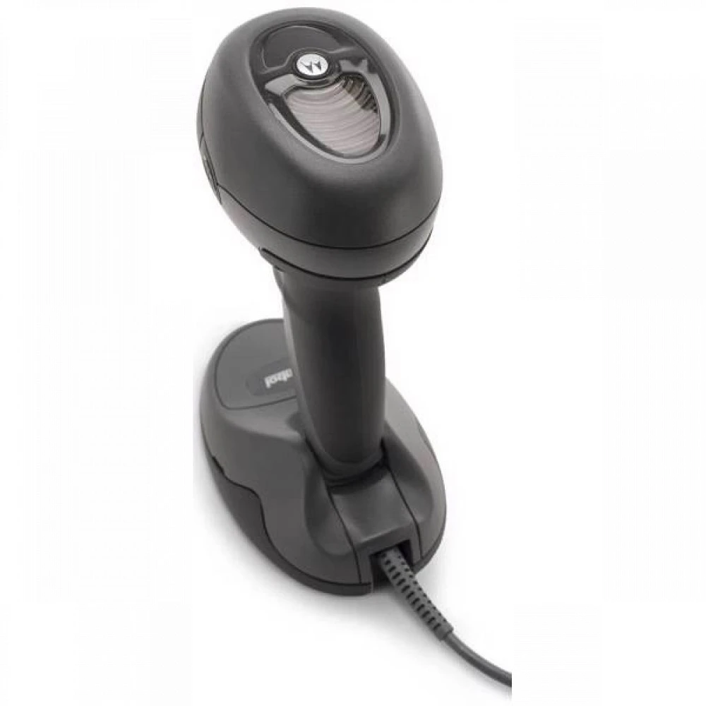 Сканер штрихкода Zebra DS9908-SR DS9908-SR4U230RAZE Ручной проводной, 2D, USB, Черный, С подставкой