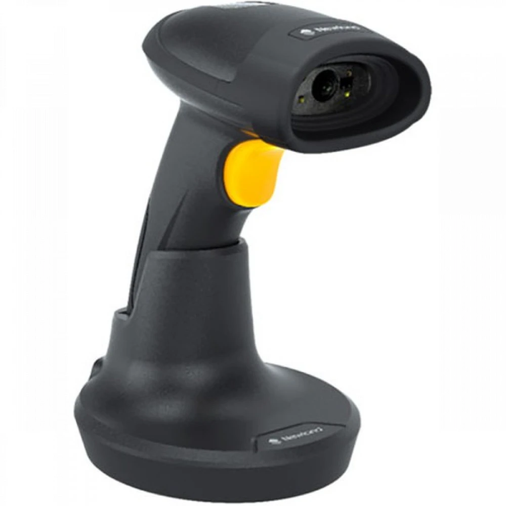 Сканер штрихкода Newland HR3280 HR3280-BT-SD Ручной беспроводной, 2D, USB, Черный, С подставкой