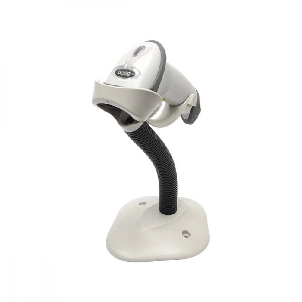 Сканер штрихкода Zebra LS2208-SR20001R Ручной проводной, 1D, USB, Белый