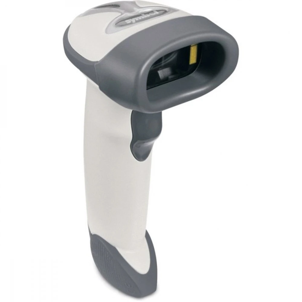 Сканер штрихкода Zebra LS2208-SR20001R Ручной проводной, 1D, USB, Белый