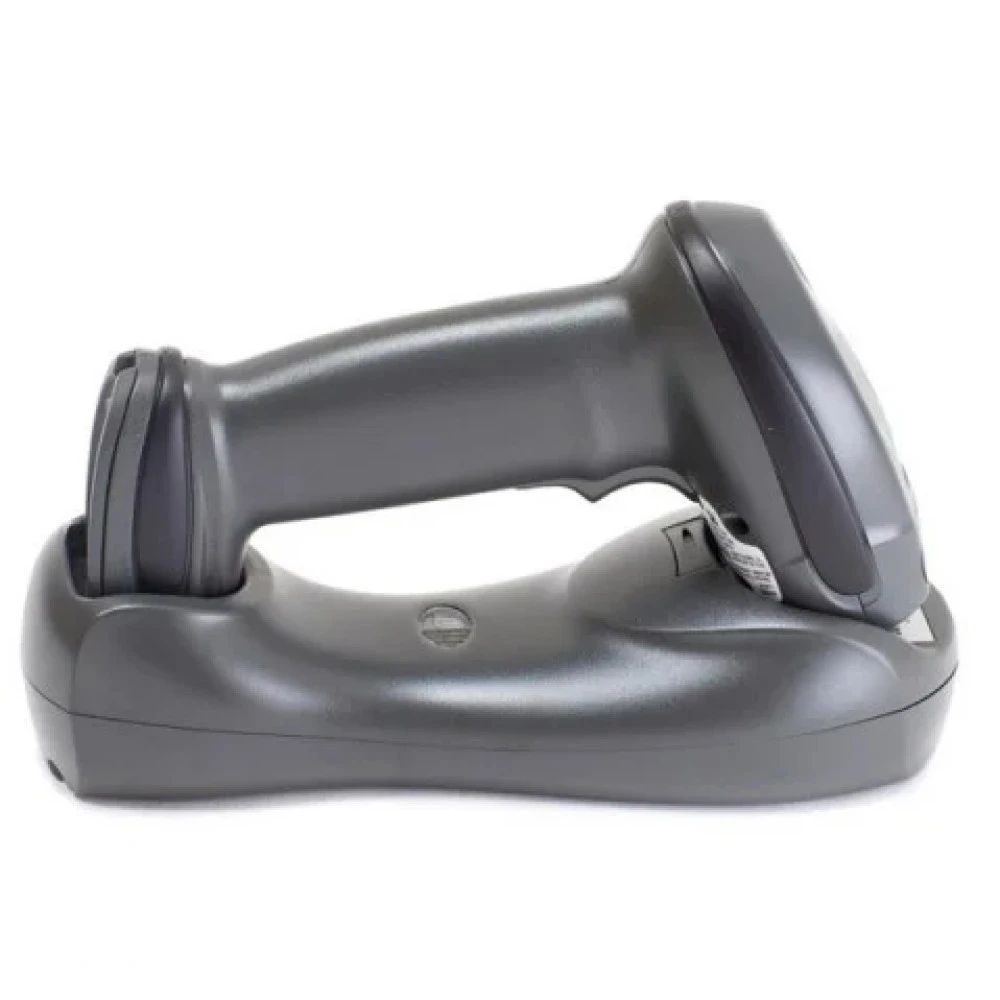 Сканер штрихкода Zebra LI4278-TRBU0100ZWR Ручной беспроводной, 1D, USB, Bluetooth, Черный, С подставкой