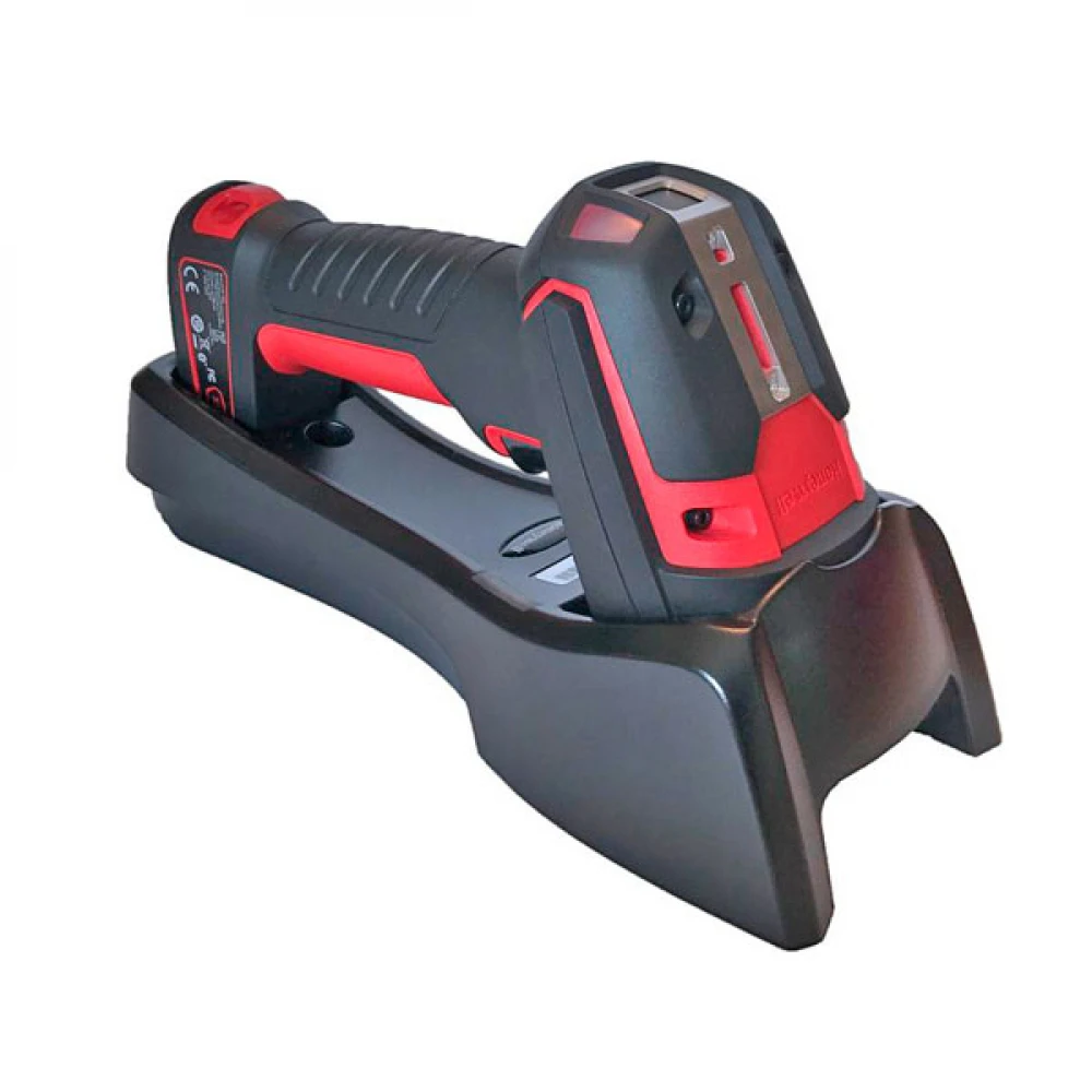 Сканер штрихкода Honeywell 1991IXR-3USB-5-R Ручной беспроводной, 2D, USB, Bluetooth, Черный-Красный, С подставкой