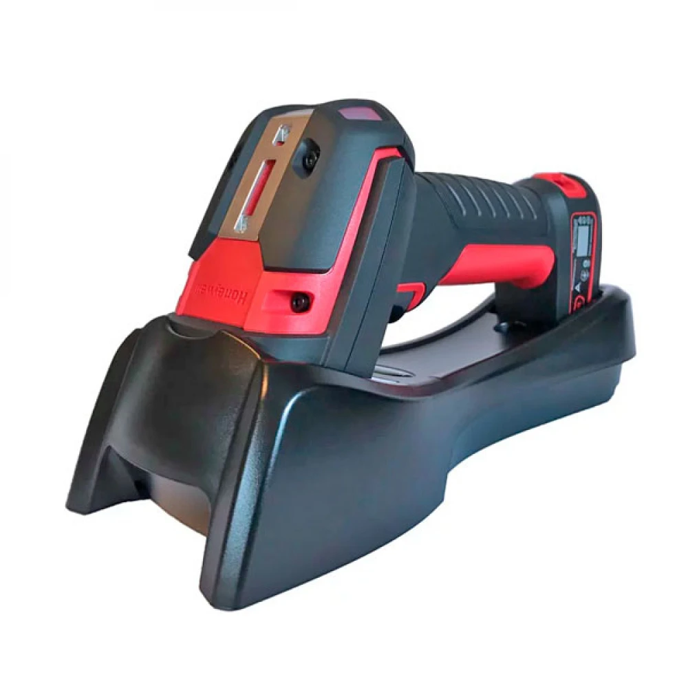 Сканер штрихкода Honeywell 1991IXR-3USB-5-R Ручной беспроводной, 2D, USB, Bluetooth, Черный-Красный, С подставкой