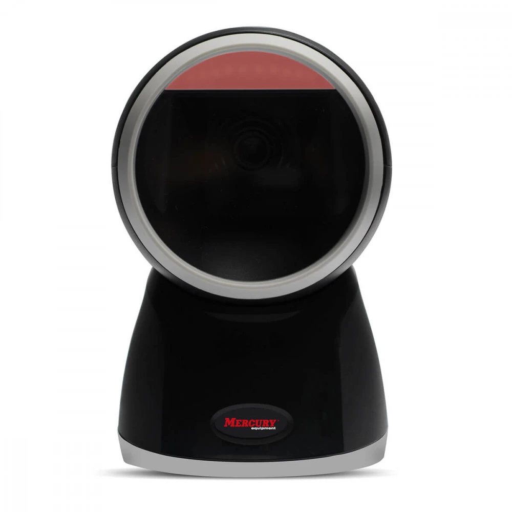 Сканер штрихкода Mertech 9000 P2D Zeus Mertech4099 Стационарный, 2D, USB-COM, USB-HID, Черный, Не требуется