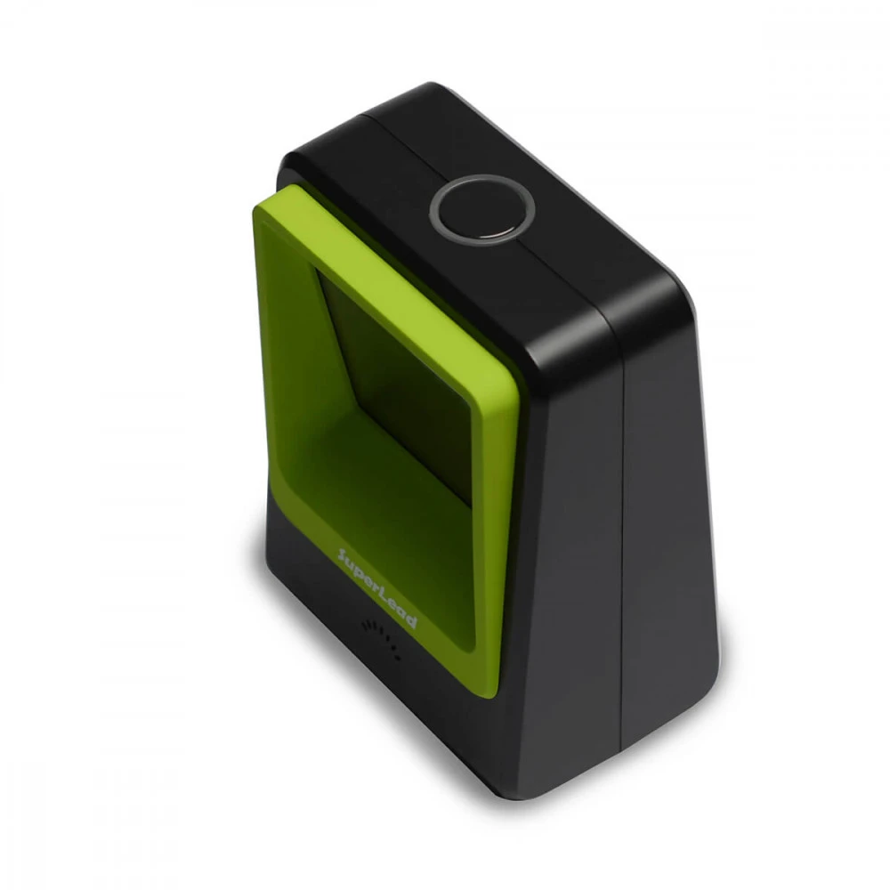 Сканер штрихкода Mertech 8400 P2D Superlead USB Green Mertech4842 Стационарный, 2D, USB-COM, USB-HID, Черно-зеленый, Не требуется
