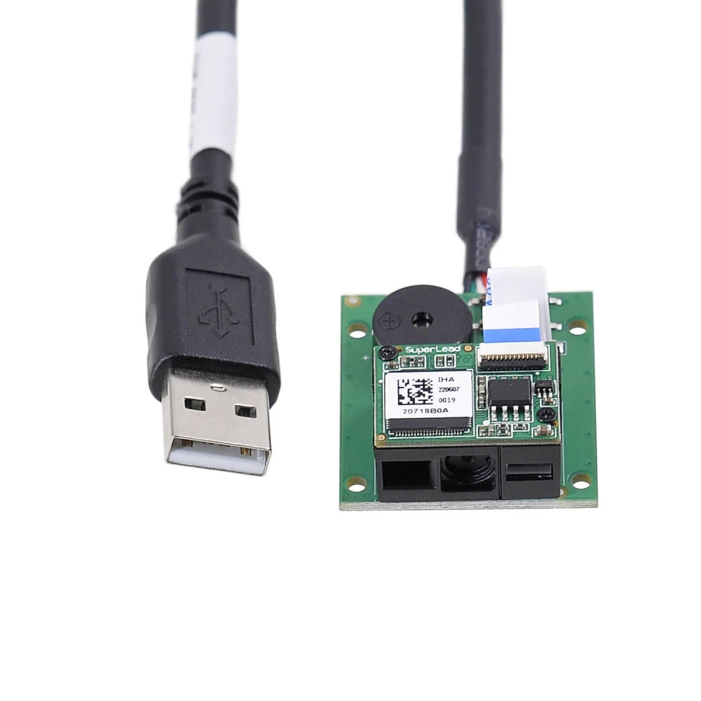 Сканер штрихкода Mertech T5930 P2D USB Mertech4862 Встраиваемый, 2D, USB, Черный, Не требуется