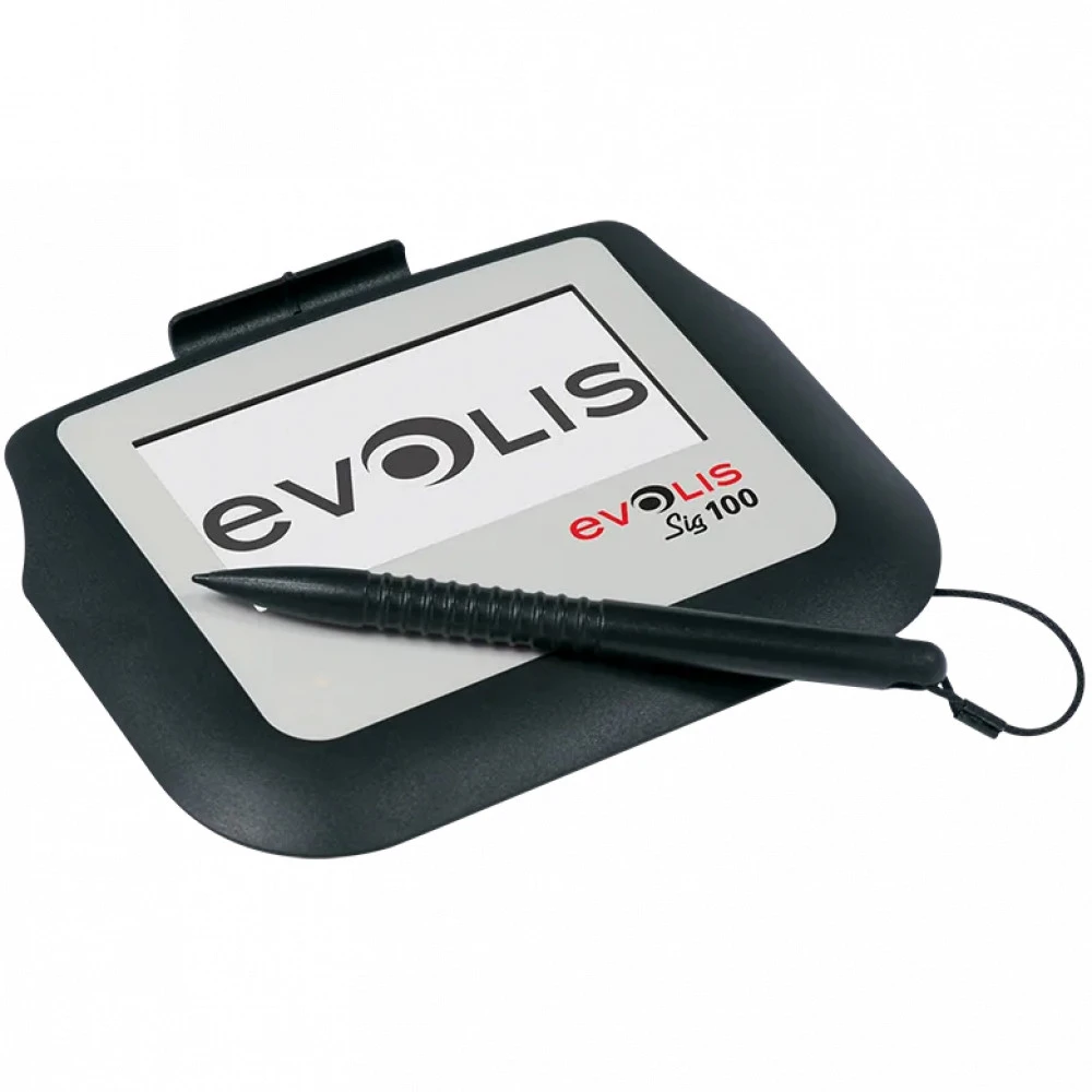 Аксессуар для штрихкодирования Evolis Компактная панель цифровой подписи с ЖК-дисплеем Sig100 ST-BE105-2-UEVL