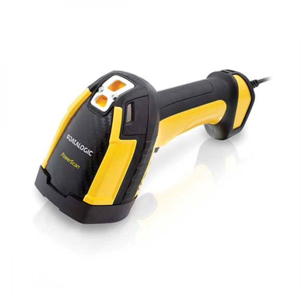 Сканер штрихкода Datalogic PD9630-HPK1 Ручной беспроводной, 2D, USB, Com (RS232), Черный-Желтый, Не требуется