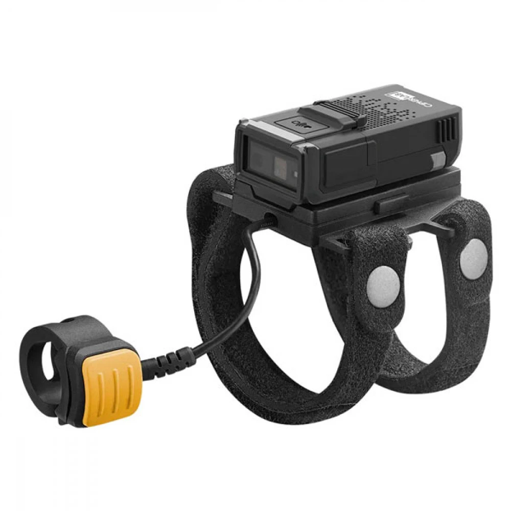 Сканер штрихкода CipherLAB Сканер-кольцо WR30 AR30SAHE00001 Ручной беспроводной, 2D, USB, Bluetooth, Черный-Желтый, Не требуется