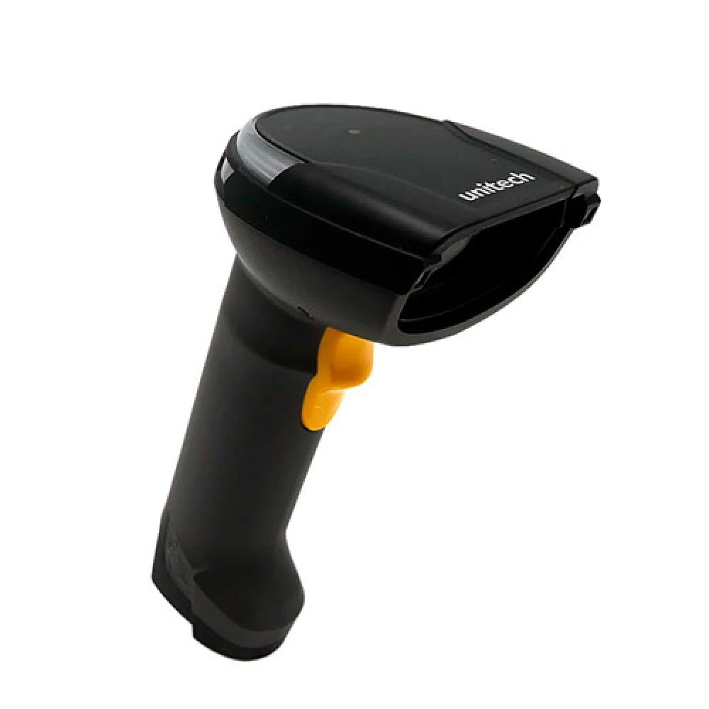 Сканер штрихкода UNItech MS852B MS852-OUBB0C-SG Ручной беспроводной, 2D, USB, Черный, С подставкой